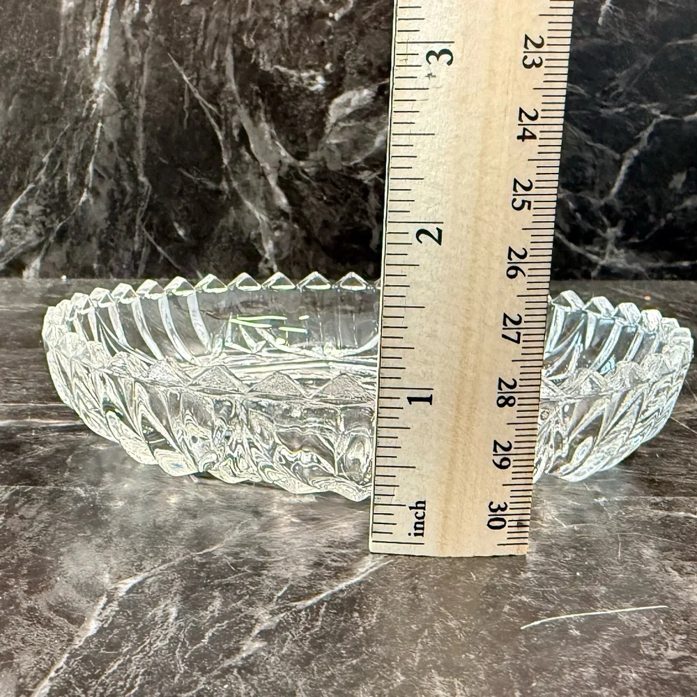 Federal Glass Fruit Trinket Dish/Bowl (Set of 2)